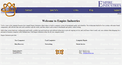 Desktop Screenshot of empireind.com